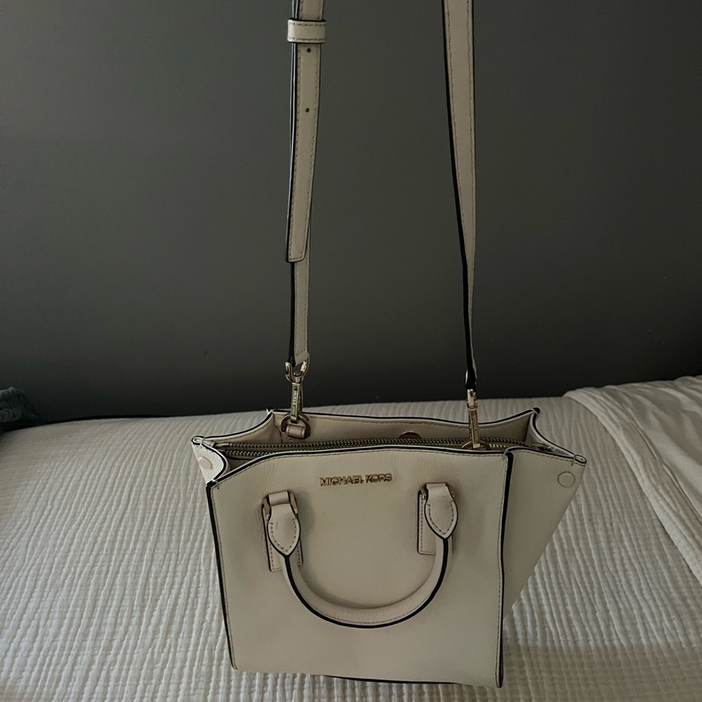 Michael Kors White Handbag